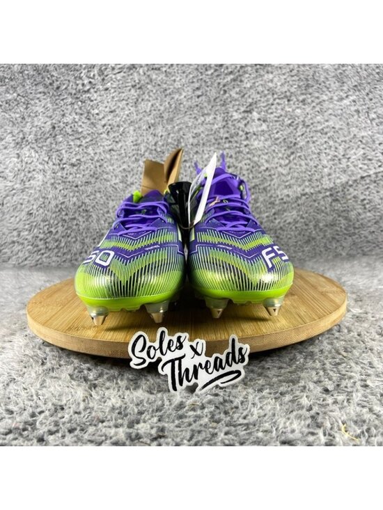 Adidas F50 Elite SG Soccer Radiant Blaze Pack Size 7.5 Men Purple JH7633 main image 3